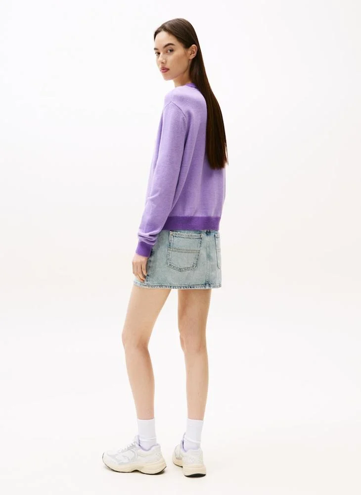 تومي جينز Logo Pullover Sweater
