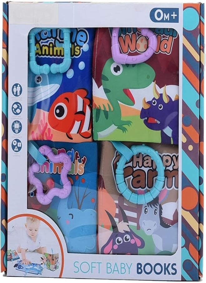 Generic Cloth Book Set (4PCS) -357 