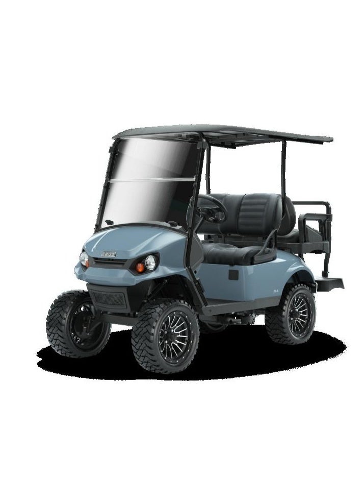 EZGO 4 SEATER GOLF CART Ocean Grey Made in USA