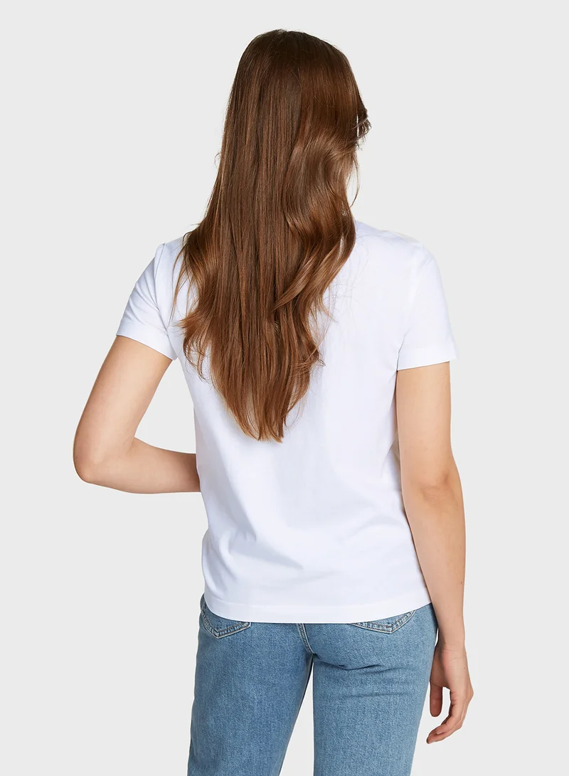 Calvin Klein Jeans Embroidered Ck Regular Tee