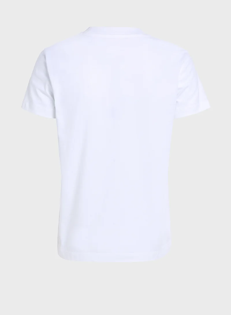 Calvin Klein Jeans Embroidered Ck Regular Tee