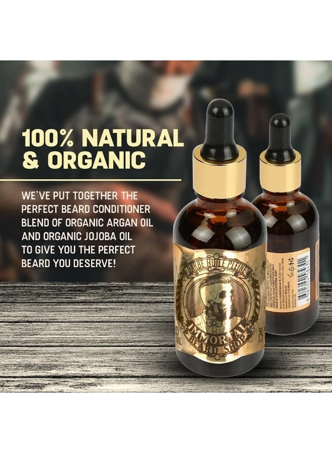 Immortal NYC 'Beard Oil' - 1.7Oz. - Beard Growth Oil - Beard Conditioner - Beard Oil For Men Growth - Beard Softener - Beard Growth For Men - Beard Grooming - Beard Growth Serum-Beard Products For Men - Image 2