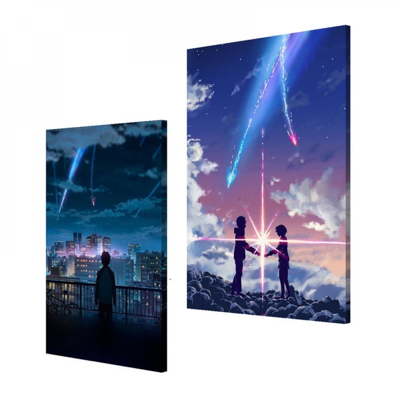 Marktna Two-piece canvas print with anime design - Image 2