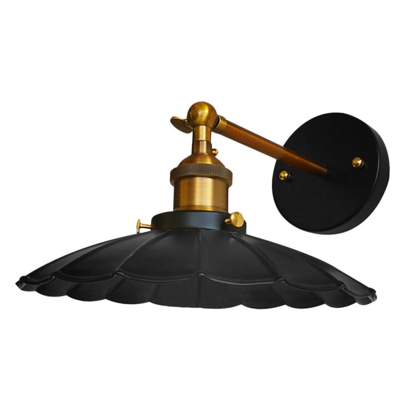 Vintage Shaped Wall Lamp Antique Style Easy Install for Home Bar Bedroom Hallway Lighting - Image 2