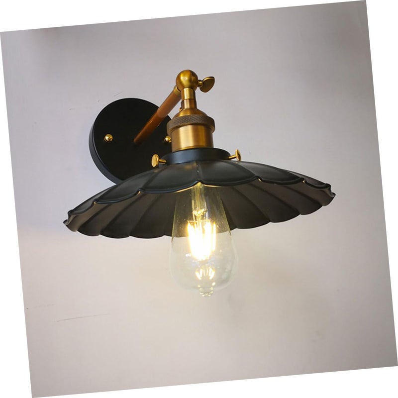 Vintage Shaped Wall Lamp Antique Style Easy Install for Home Bar Bedroom Hallway Lighting - Image 5