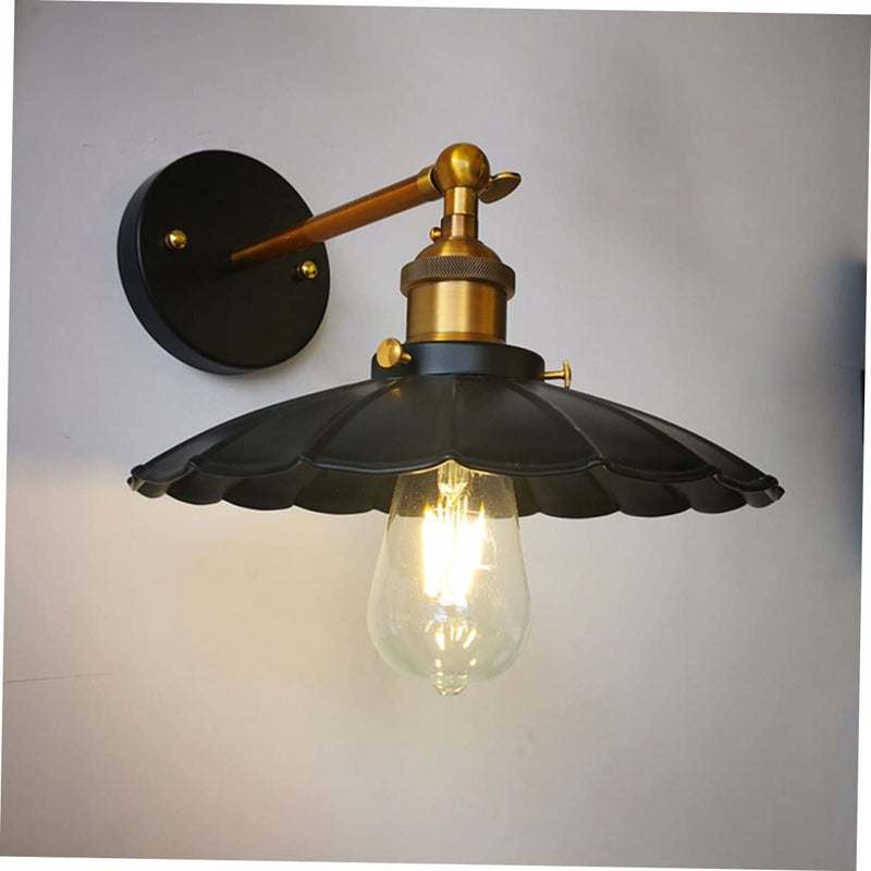 Vintage Shaped Wall Lamp Antique Style Easy Install for Home Bar Bedroom Hallway Lighting - Image 4