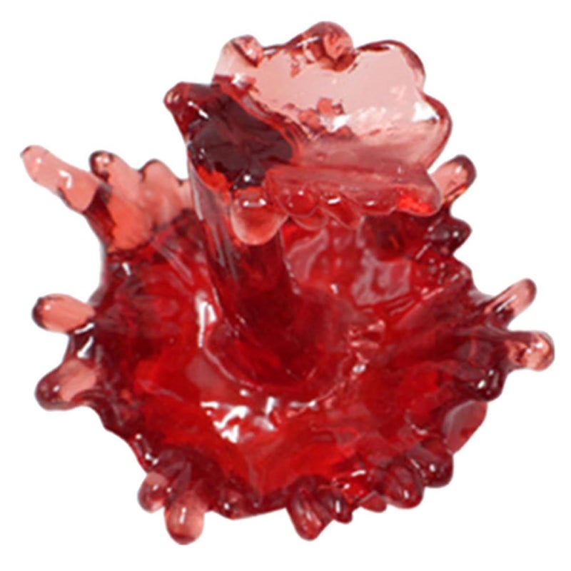 Decorative Wine Bottle Holder Stand For Living Room Dining Cabinet Red - Image 2