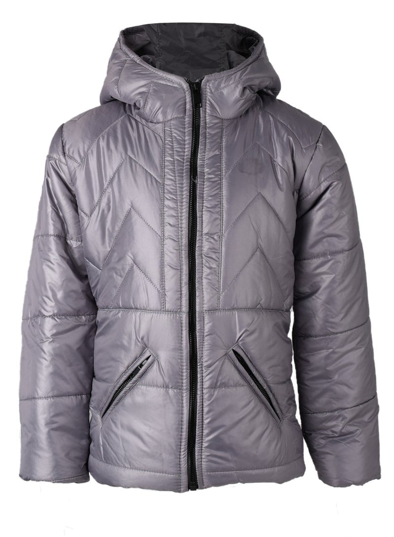 TOTSA Grey Waterproof Jacket  - Image 2