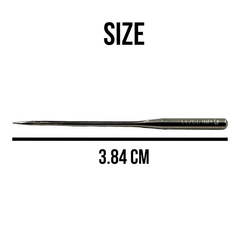 ZENITH Ball Point Needles HA 14 50 Needle 10 Plastic Bobbins and 1Premium Bobbin Case for Domestic Sewing Machines - Image 4