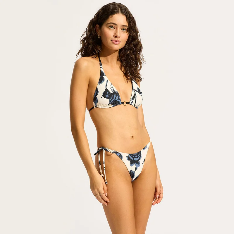 Seafolly  Rococo Tie Side Rio Bikini Bottom - Women for Women | Best Price UAE