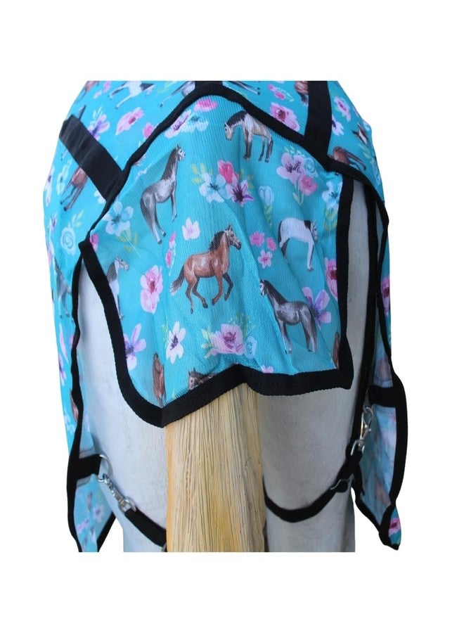 Challenger 72" Horse Mesh Lightweight Breathable Summer Spring Sheet Bellyband 73432 - Image 4