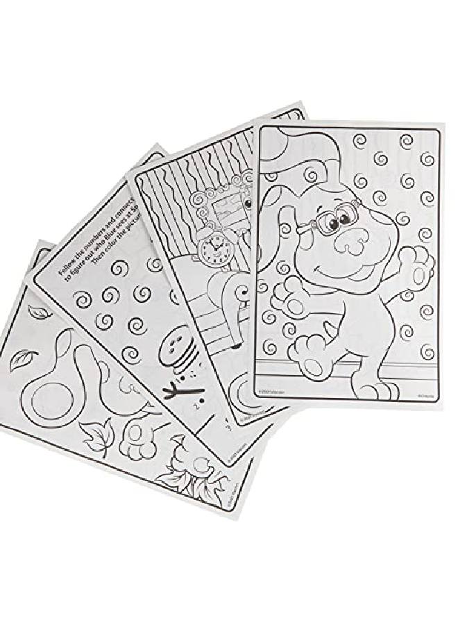 Crayola Blues Clues Coloring Book With Stickers Gift For Kids 96 Pages Ages 3 4 5 6 - Image 3