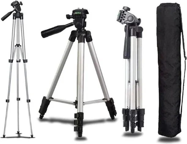 Sinerji Shop Phone and Camera Holder Tripod Stand 105 cm (With Phone Holder)
