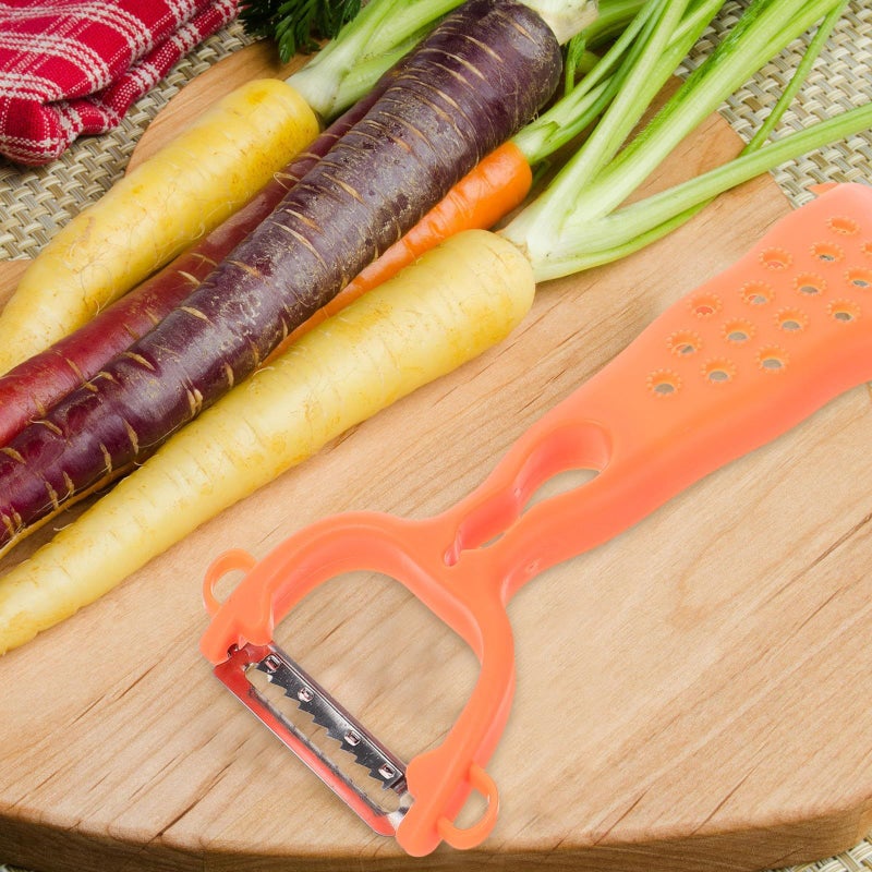 2 Pcs Double Head Vegetable Peelers Stainless Steel Potato Peeler With Ergonomic Handle - Image 5