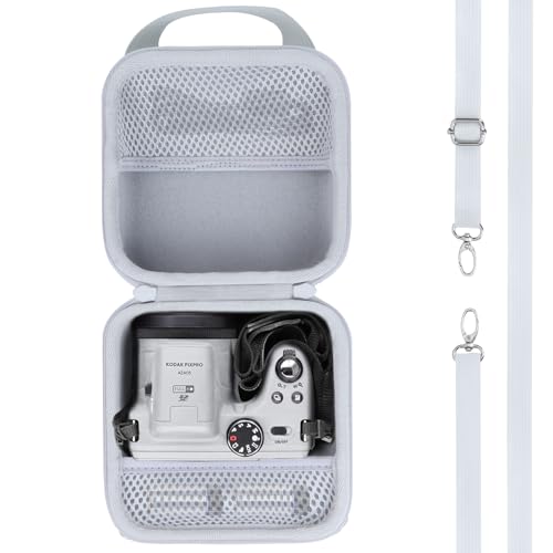 Lebakort Storage Case Compatible with KODAK PIXPRO AZ405 AZ425 AZ255 AZ401 AZ528 Digital Camera Vlogging Camera Gray Case - Image 1