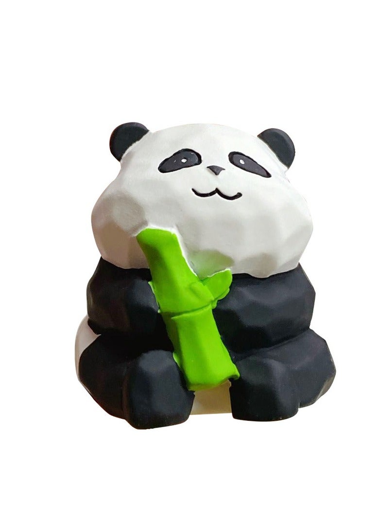 Generic Decorative Car Pendant Panda car ornaments creative car center console decorations Small and Cute Ornaments  - Image 1