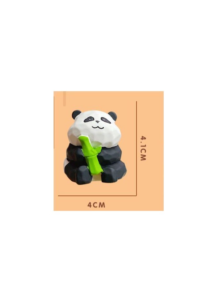 Generic Decorative Car Pendant Panda car ornaments creative car center console decorations Small and Cute Ornaments  - Image 3