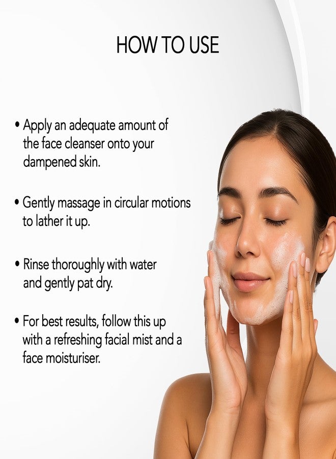 Rivora Fermented Ayurveda Face Wash with Fermented Tulsi, Manjistha, Green Tea & Glutathione for Clean, Glowing & Hydrated Skin | Gentle Cleanser for Dry & Sensitive Skin | Removes Dirt, Impurities & Puffiness | Provides Even Tone & Helps Brighten Dull-Looking Skin | Ideal Face Wash for Women & Men | Sulfate-Free, Non-Drying & Dermatologically Tested | 110 ml (Pack of 1) - Image 3