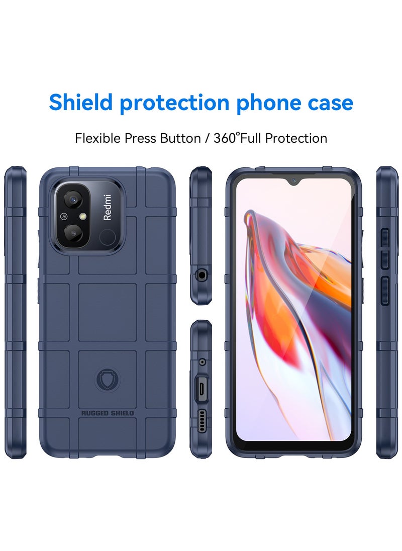 URBBKING - Protective Case Cover For Redmi 12C Blue - Image 1
