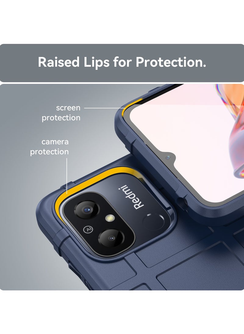 URBBKING - Protective Case Cover For Redmi 12C Blue - Image 1