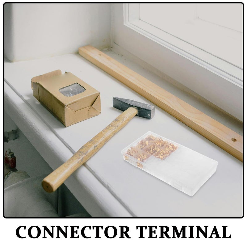 900pcs Gold Wire Crimp Connector Set Spade Terminals Male Female Electrical Kit - Image 4