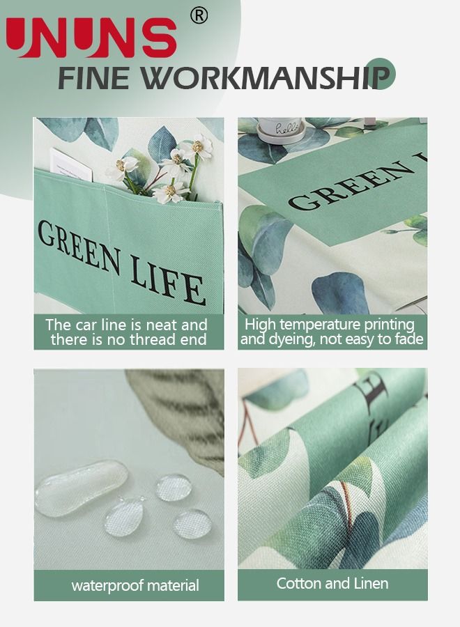 UNUNS غطاء الغسالة، أغطية الغسالة والمجفف للأعلى، غطاء علوي للغسالة مع 4 جيوب تخزين، 60x150 سم - Image 4