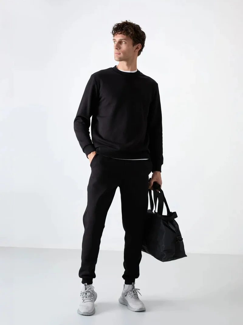 Tommylife TOMMY Men's Cotton-Polyester Fleece Sweatshirt And Pants Set