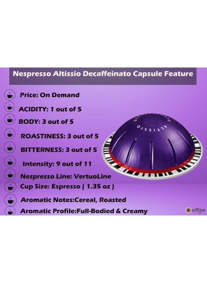 نسبرسو نسبريسو ألتيسيو ديكافيناتو فيرتو لاين 40 مل - Image 2