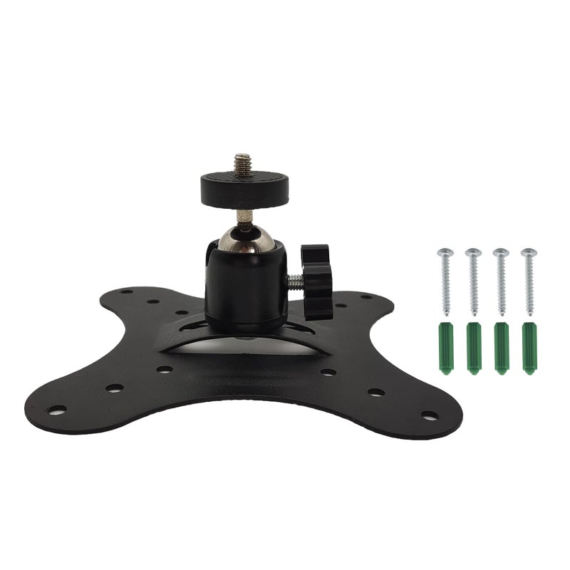 NVRTTRR Vertically Mounted Projector Bracket Wall-Mounted Universal Ceiling Wall Projector, 1/4" Screw, Camera Bracket mini ï¼ˆ2.36inï¼‰ - Image 1