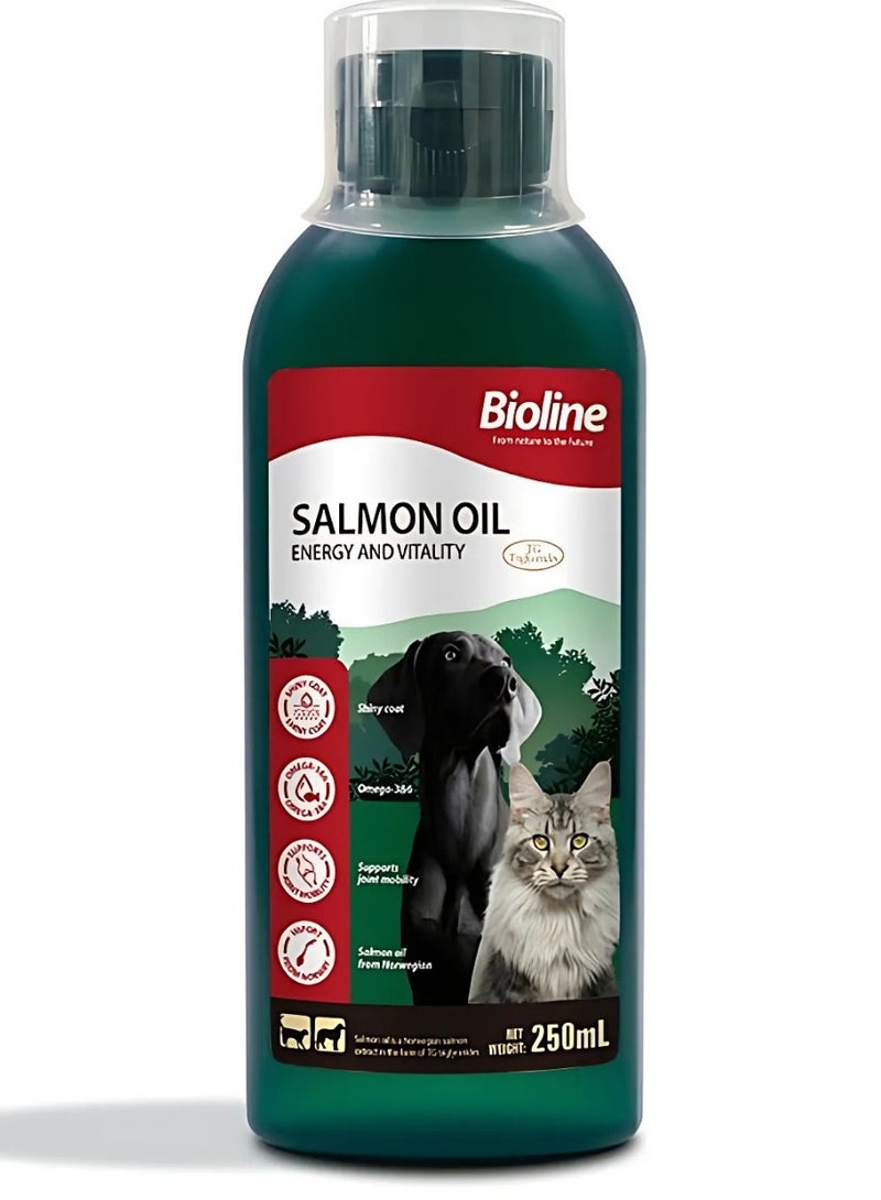 Bioline Norwegian Salmon Oil 250ml - Image 1