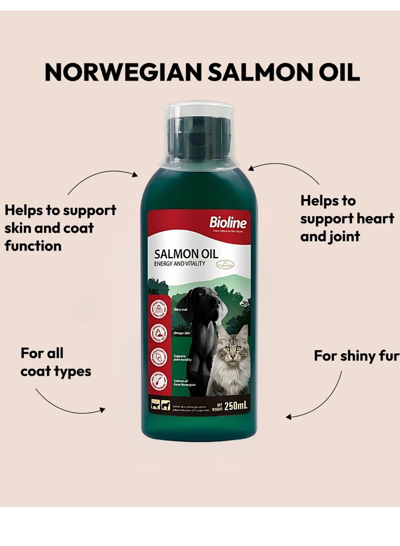 Bioline Norwegian Salmon Oil 250ml - Image 2