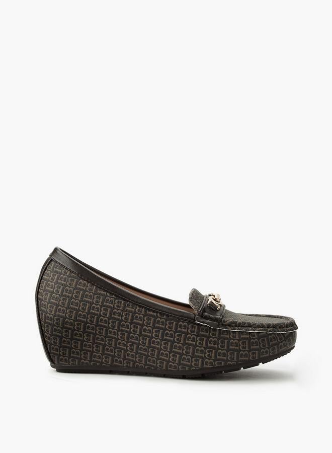 Flora Bella By Shoexpress Women Wedge Heel Loafers - Image 1