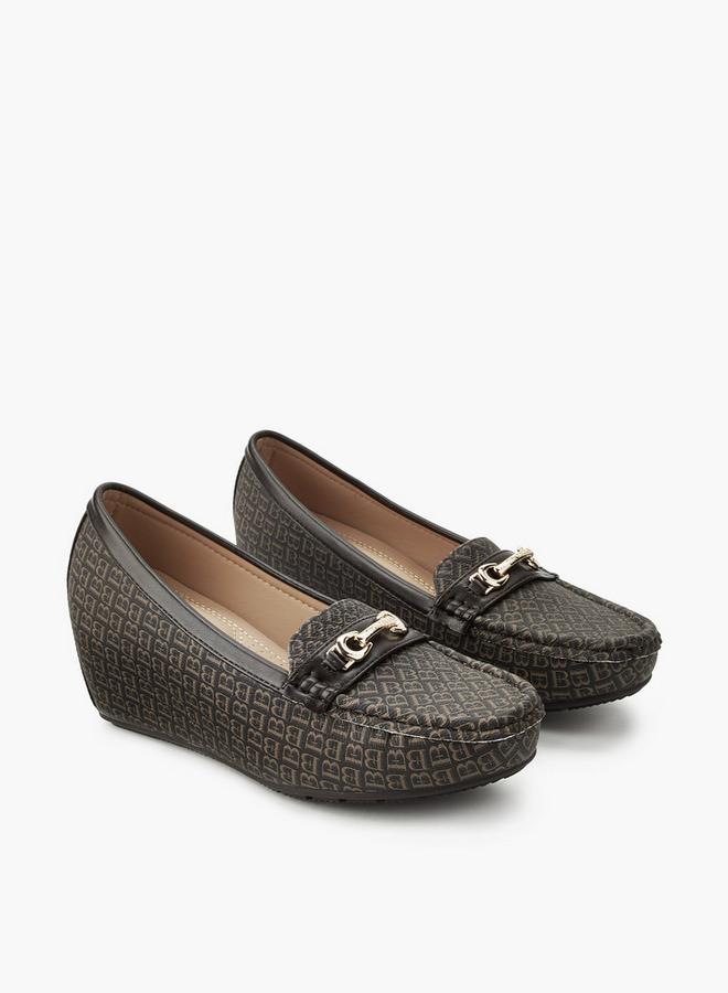 Flora Bella By Shoexpress Women Wedge Heel Loafers - Image 3