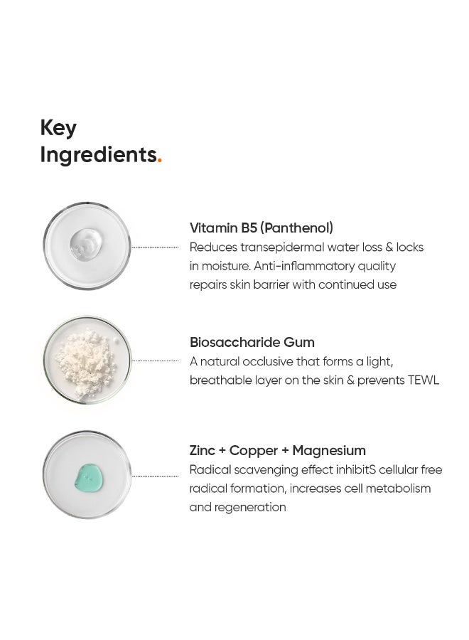 MINIMALIST Face Moisturizer for Oily to Normal Skin with Hyaluronic Acid & Vitamin B5 10%| All Day Moisturization||Lightweight Oil-Free Barrier Repair Cream |Non-Comedogenic |Acne Safe 50g - Image 5
