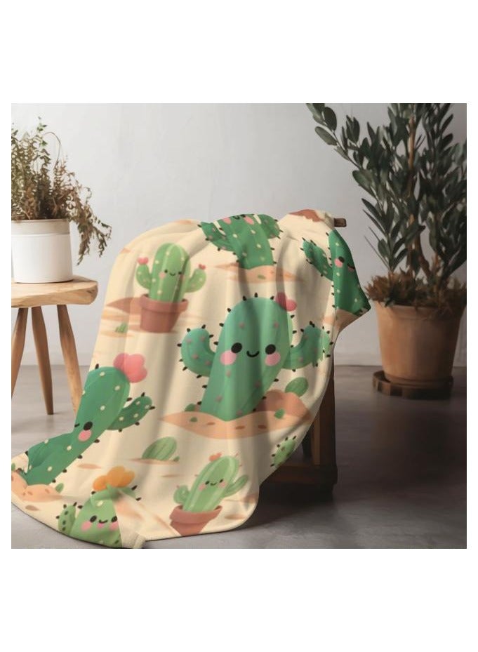 عام بطانية رقيقة من الفانيلا الكرتونية للأطفال أو الطلاب (دافئة ومريحة ومناسبة للنوم والألعاب) 100 سم * 150 سم - 1164 - Image 1