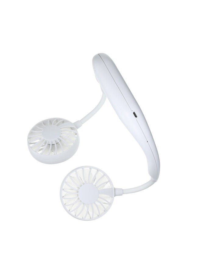 Loquat USB Handheld Mini Cooling Fan DQ60702 White - Image 3