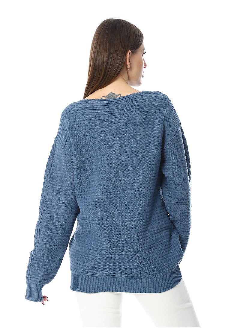 Caesar Women Wool Long Pullover With High Neck  - Image 2