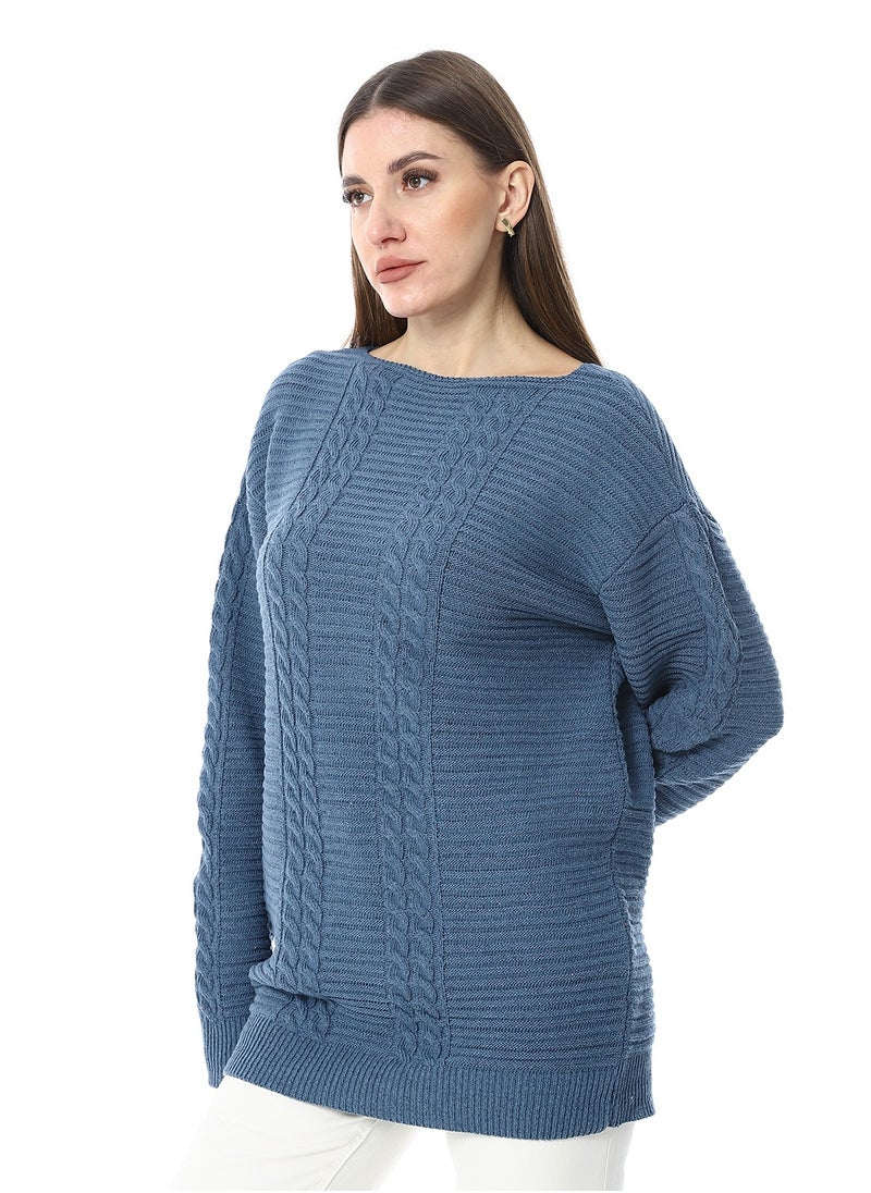 Caesar Women Wool Long Pullover With High Neck  - Image 4
