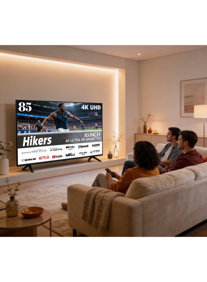 Hikers 85-inch TV - WEBOS - 4K - QLED - HIKT-85S4KWQ3 - Image 2