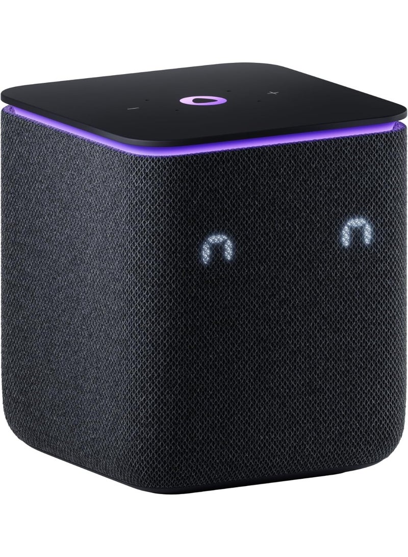 Yango Yasmina Midi | Smart AI Speaker | Premium Sound, Deep Bass & Stereo Pairing | Speaks English & Arabic | YangoPlay unlimited Movies, Series, Music, Quran | Kids Teacher & Translator | Black - Image 1