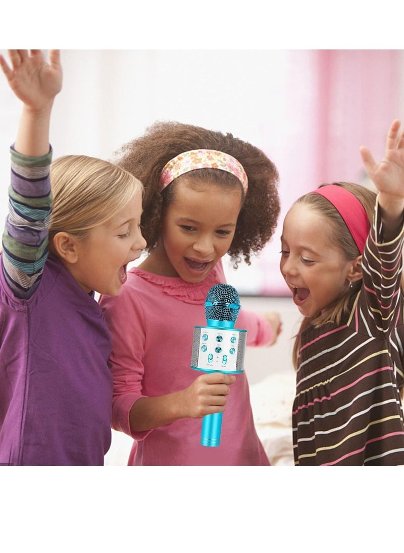 Bluetooth Karaoke Microphone Wireless,Portable Singing Microphone for Kids Adults,Karaoke Machine for Kids Toys,Birthday Gifts Ideas - Image 2