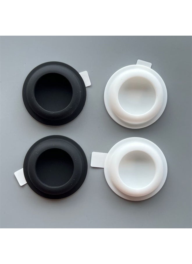 Generic - Applicable To For Apple AirTag Protective Cover For Iphone Tracking Positioning Adhesive Liquid Four-in-one Silicone Tags Shell-Color:02-Applicable Model:For Apple Airtag - Image 1