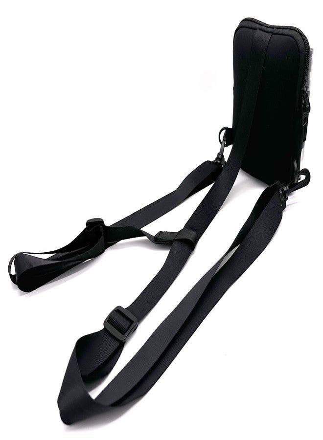 Wanty Barcode Scanner Chest Harness Holster, Mobile Computer Handheld Barcode Scanner Holder Carrying Case Pouch for Symbol, Zebra, USPS, Postal Scanners - Image 5