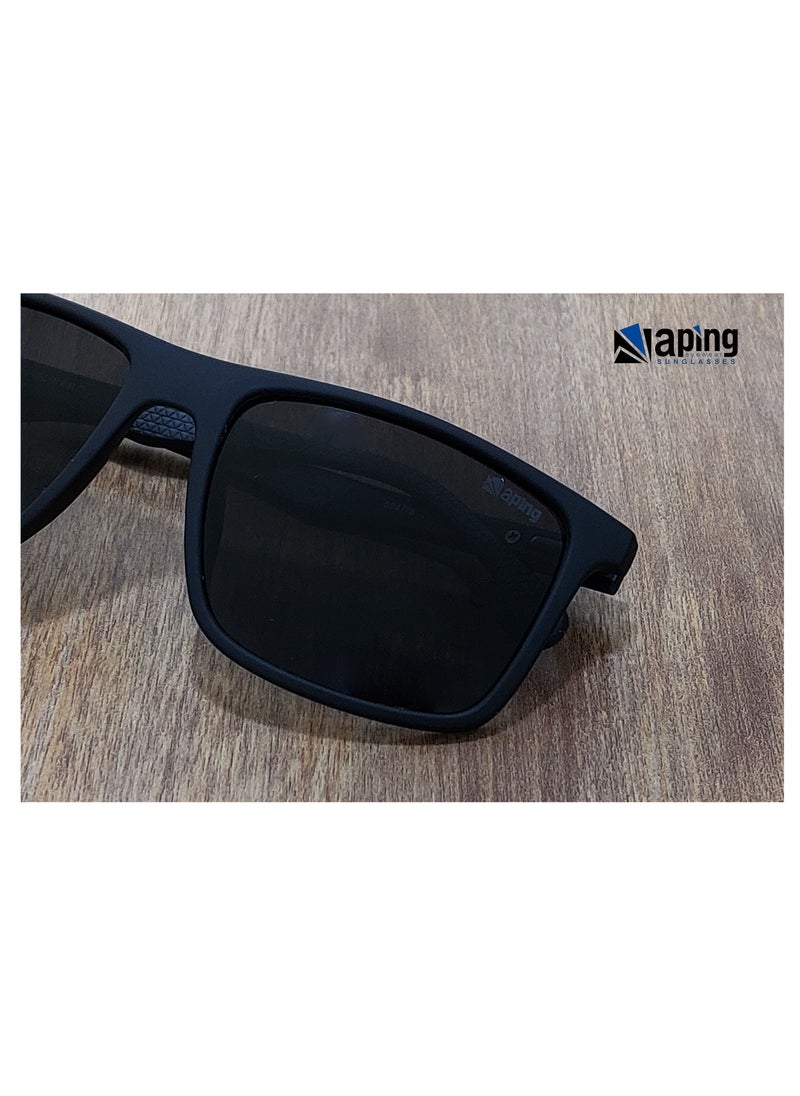 aping Aping Men's Fashion Stylish Rectangular Sunglasses  - Image 3