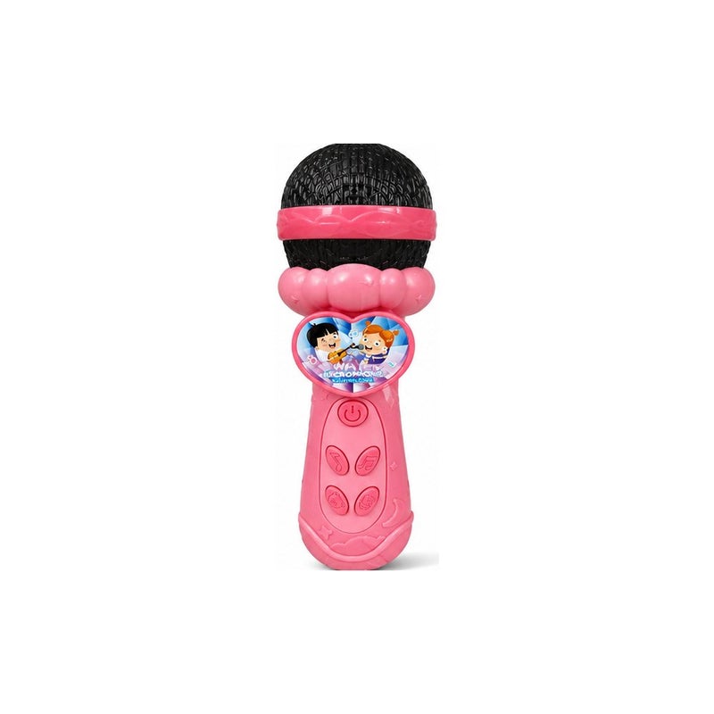 Kids Toy Microphone, Pink Karaoke Singing Microphone for Girls | Sing & Play - Image 1