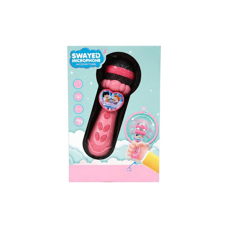 Kids Toy Microphone, Pink Karaoke Singing Microphone for Girls | Sing & Play - Image 2