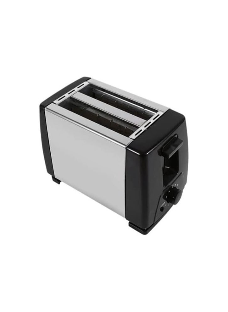 Generic Sonifer 2 Slice Stainless Steel Electric Toaster Extra Wide Slot 50/60Hz 600-700W for Waffle Making, Bread Toasting, Toast  - Image 2