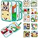 NUOLUTH Busy Book for Toddlers 13Felt Board for Toddlers 1 2 3 Quiet Book Airplane Travel Toys Sensory Early Learning Educational Toy Road Trip Activity Books Birthday Gifts Pure Little Calf - Image 2
