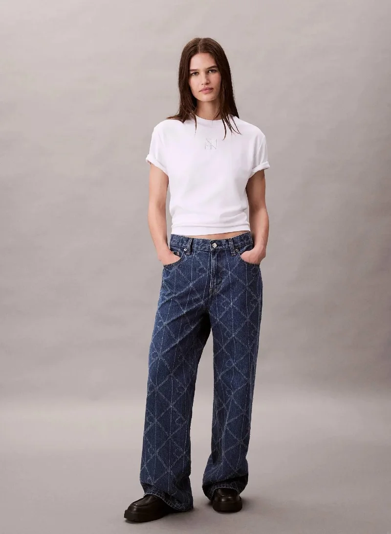 Calvin Klein Emblem Logo Graphic Classic T-Shirt