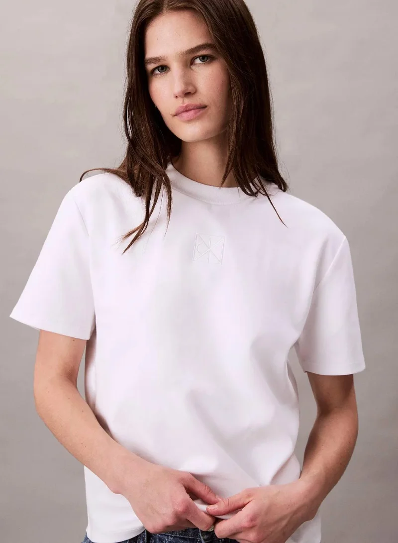 Calvin Klein Emblem Logo Graphic Classic T-Shirt